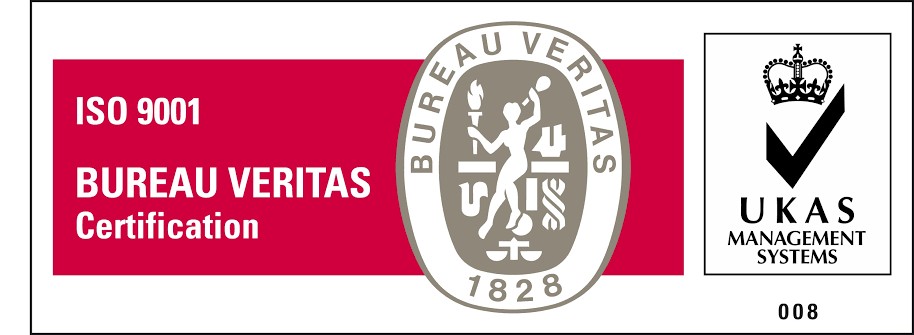 ISO 9001 Bureau Veritas UKAS